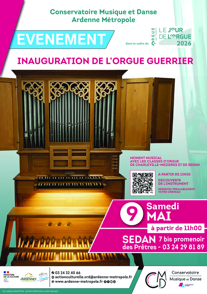 Inauguration de l'orgue Guerrier