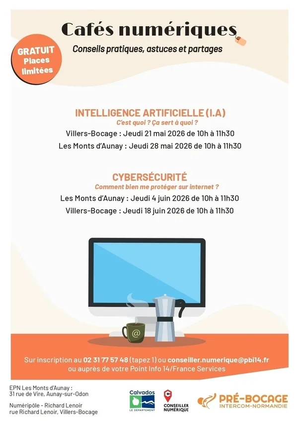 Cafés Numériques : la Cybersécurité
