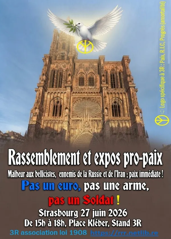 Malheur aux bellicistes, ennemis de la Russie et de l’Iran ; Paix immédiate !
