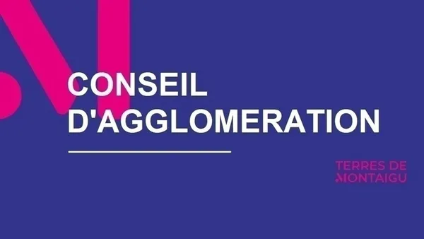 Conseil d'agglomération de Terres de Montaigu - Mai 2026
