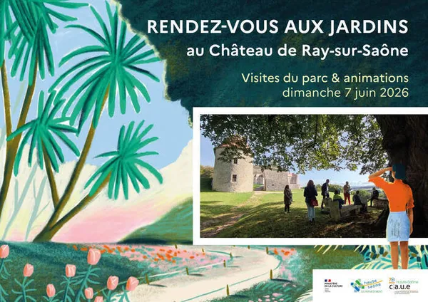 Animations & visite du parc du château de Ray-sur-Saône