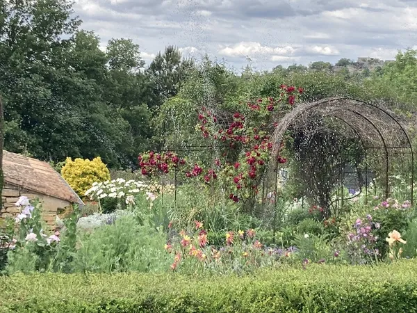Visite d'un jardin Anglais