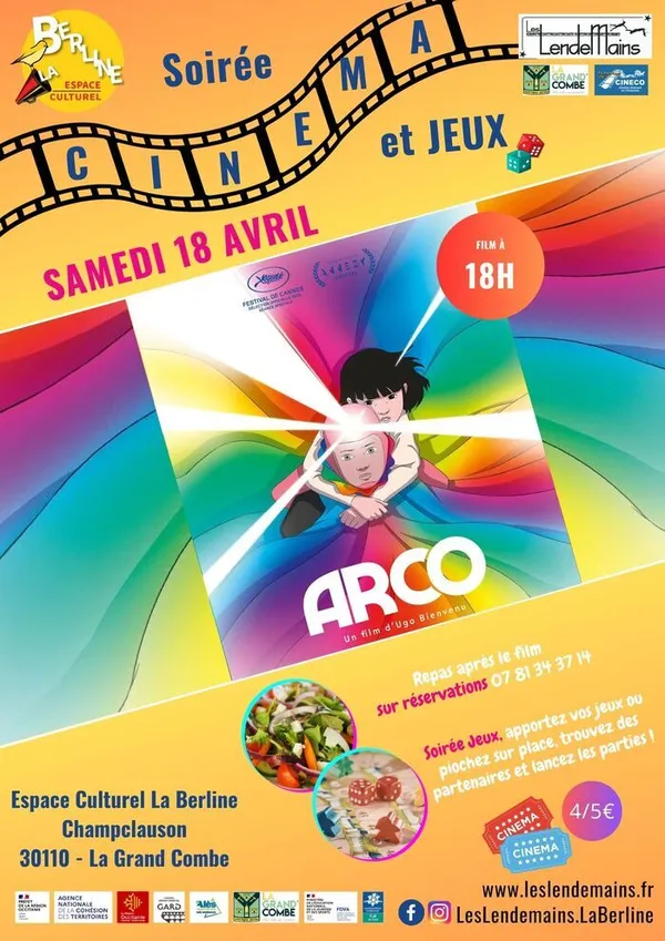 Soirée Ciné Repas & Jeux