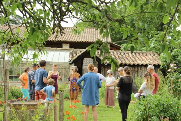 Visite commentée des jardins de Domino