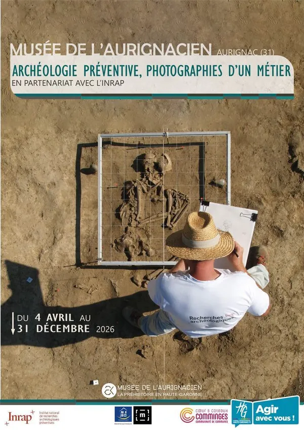 Exposition temporaire " Archéologie préventive, photographies d'un métier "