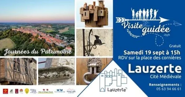 Visite guidée de la cité médiévale de Lauzerte