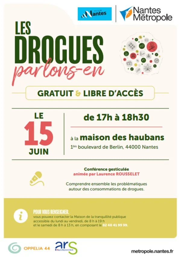 Conférence gesticulée "Les drogues, parlons-en !"