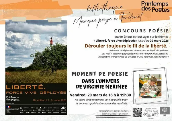 Concours et Moment de poésie