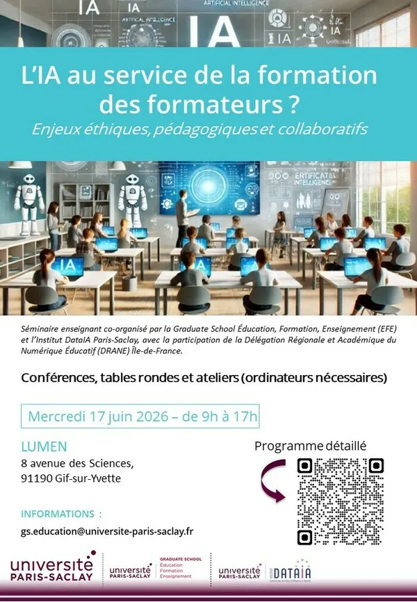 Séminaire des enseignants, « IA et pédagogie » : Former les formateurs aux enjeux de l'IA