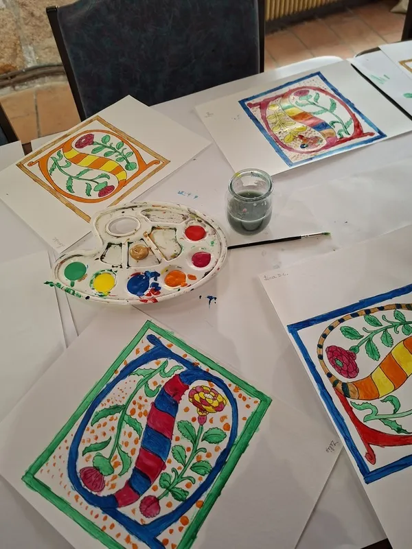 Atelier "Apprenti Enlumineur"