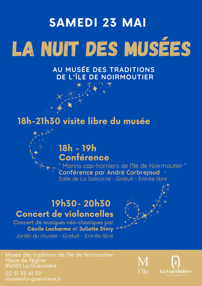 Conférence « Marins cap-horniers de l'île de Noirmoutier » par André Corbrejaud
