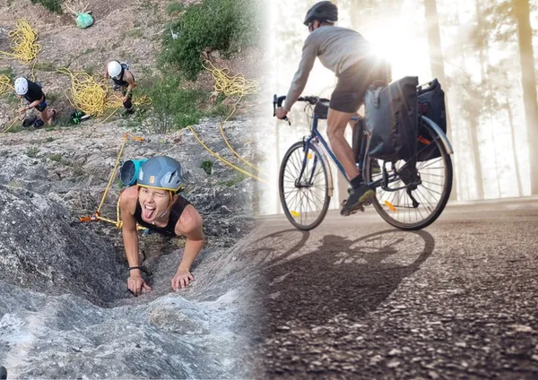 Micro aventure escalade & vélo en Bourgogne