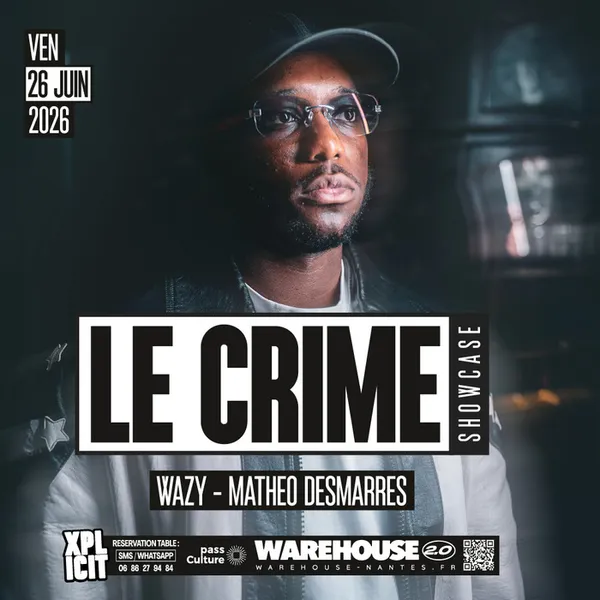 XPLICIT invite LE CRIME en showcase exclusif à Nantes