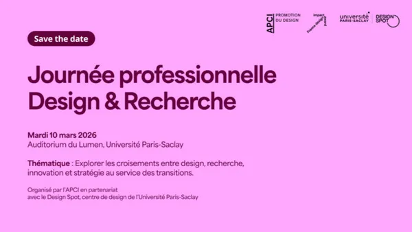 Journée professionnelle : Design & Recherche