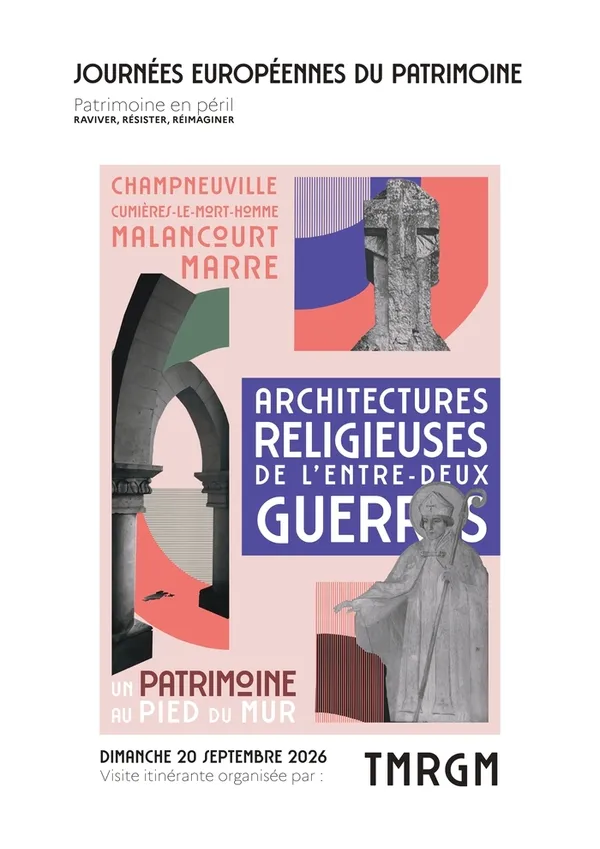 Visite itinérante « Architectures religieuses de l'entre-deux-guerres : un patrimoine au pied du mur »