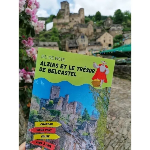 Jeu de piste au village de Belcastel