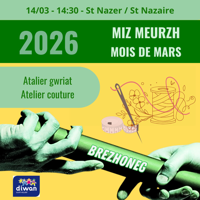Atelier couture en breton