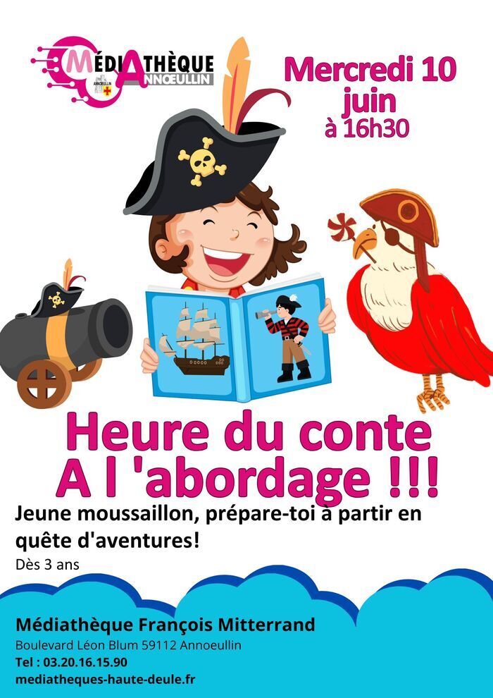 Heure du conte - A l 'abordage !!!