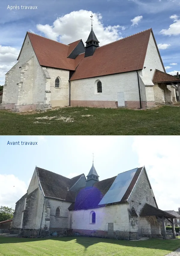 Visitez cette église rénovée