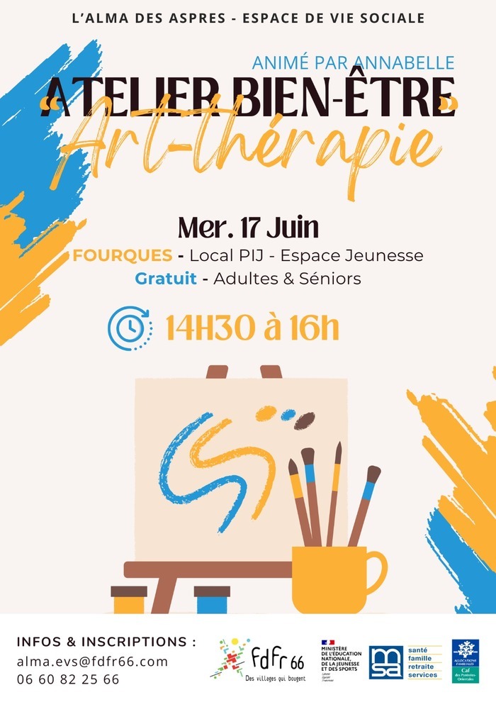 Atelier bien-être Art thérapie