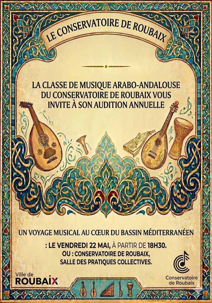 Audition de musique arabo-andalouse au Conservatoire