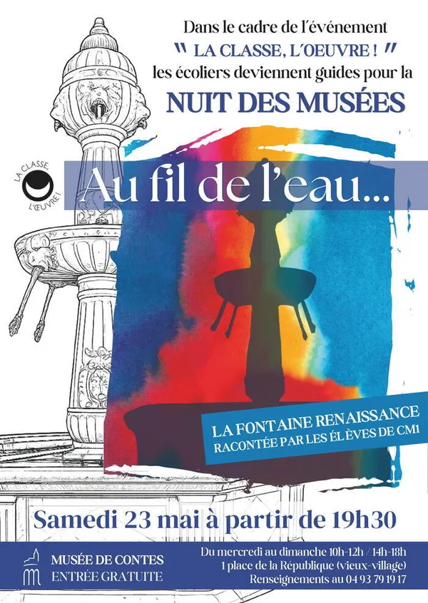 Au fil de l’eau… La Fontaine Renaissance racontée par les élèves de CM1