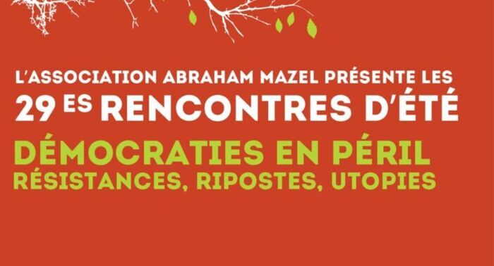 Ouverture des 29e rencontres d’Abraham Mazel