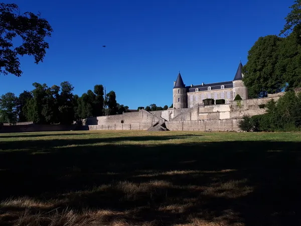Promenade dans le parc du château