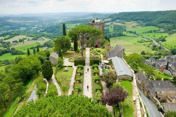 Visite des Jardins suspendus du château