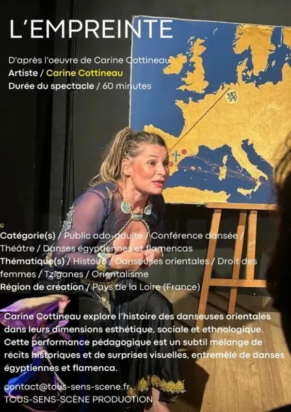 Spectacle théâtral avec Carine Cottineau dans une grange à Gex – 10 sept