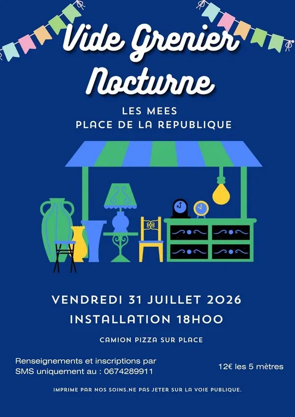 Vide grenier Nocturne