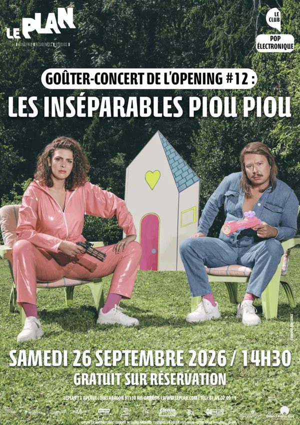 Goûter-concert de l'Opening #12 : Les Inséparables Piou Piou