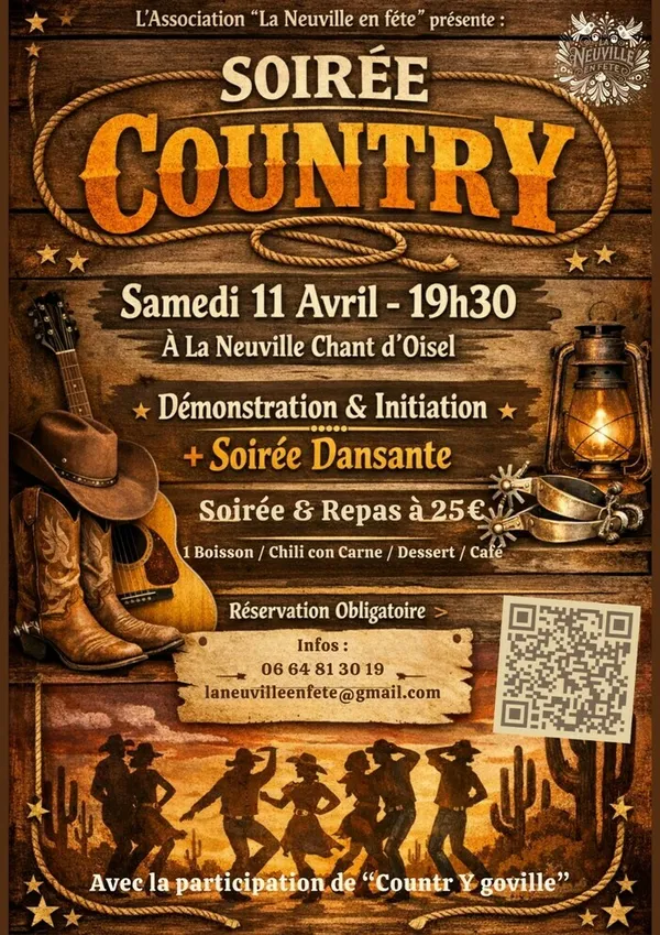 Soirée Country La Neuville En fête