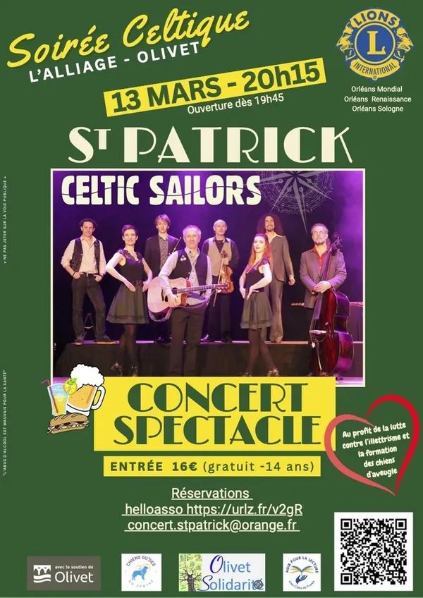 Soirée de la Saint Patrick