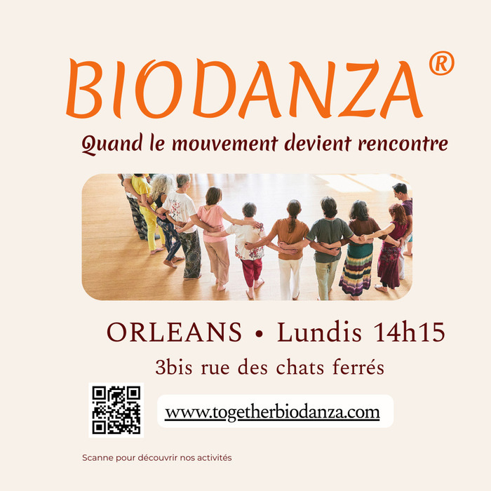 BIODANZA® les lundis après-midis à ORLEANS