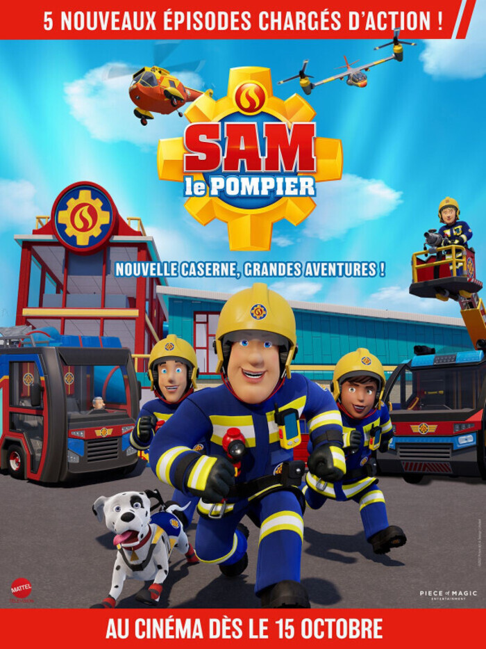 Sam le pompier - nouvelle caserne, grandes aventures !