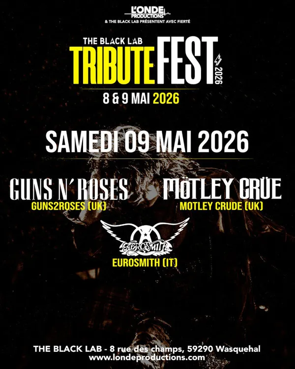 THE BLACK LAB TRIBUTE FEST DAY 2 @ THE BLACK LAB - WASQUEHAL