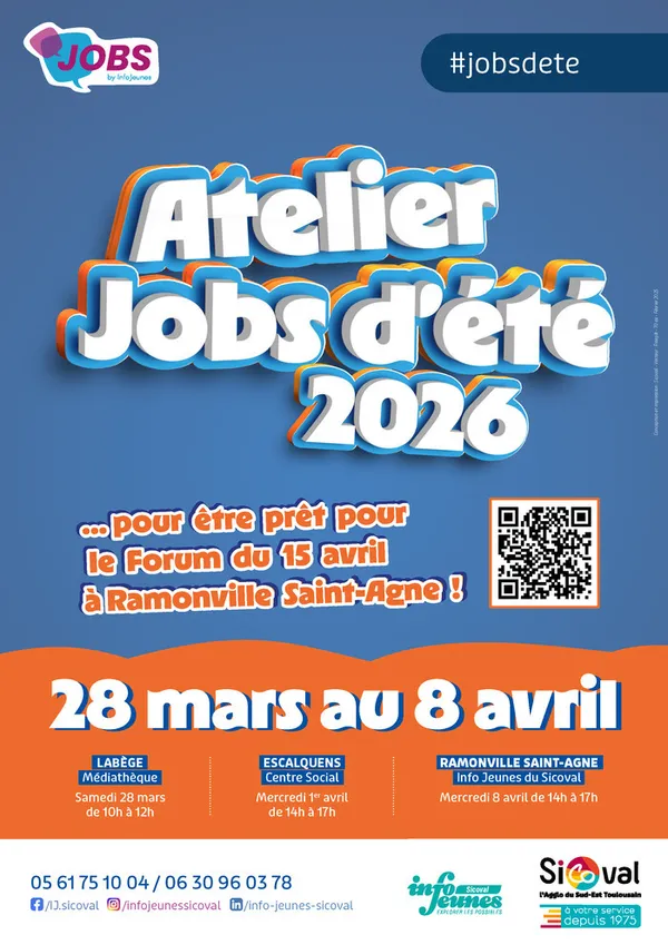 Atelier Jobs d’été