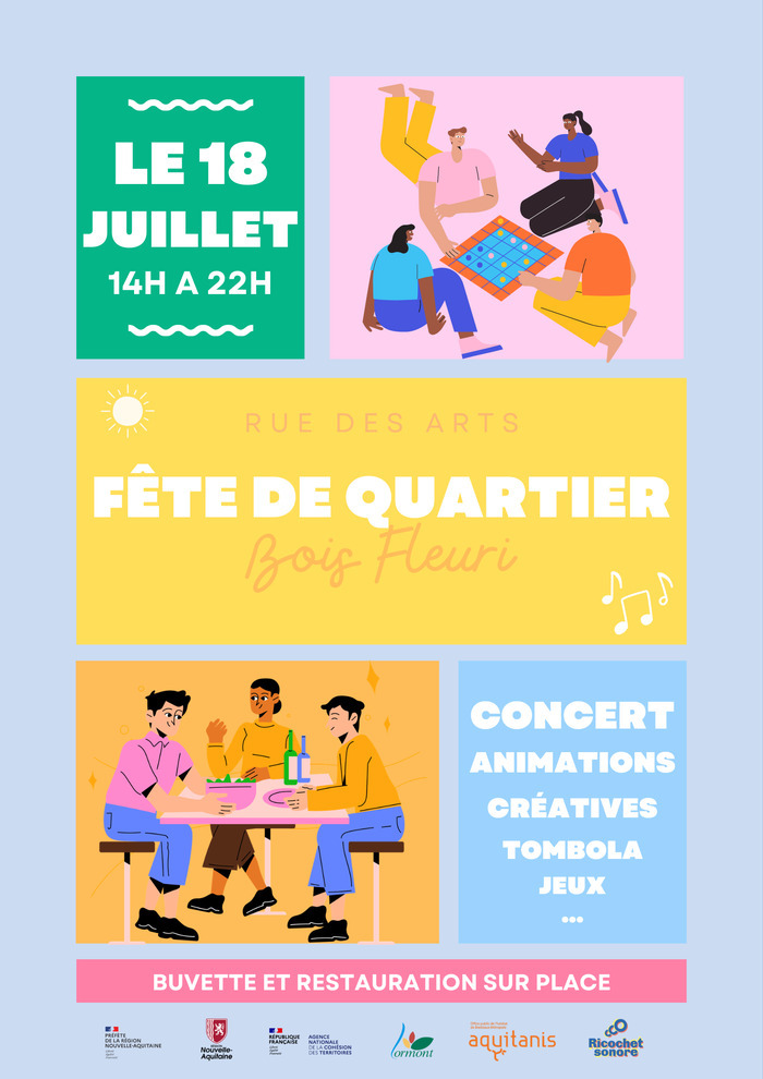 En place