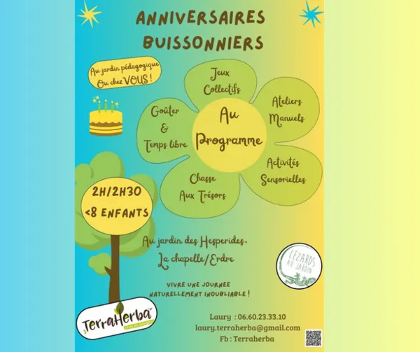 Anniversaire buissonnier