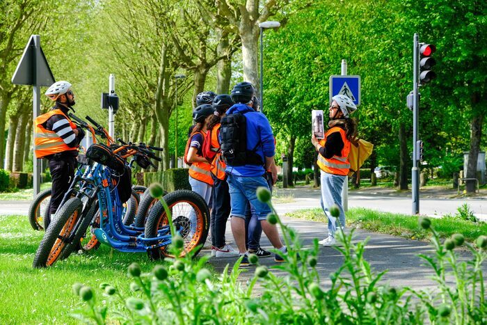 À Bycicl… trotinette !