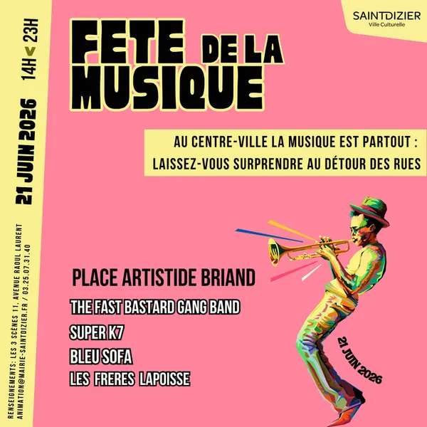Fête de la musique à Saint-Dizier