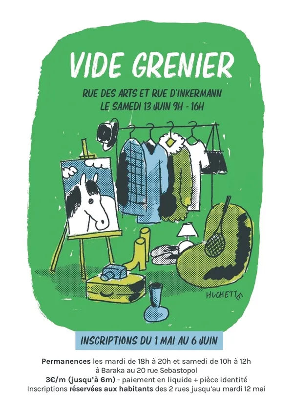 Vide grenier du Trichon