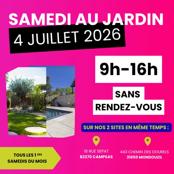 Samedi au jardin - Spironello Espaces Verts