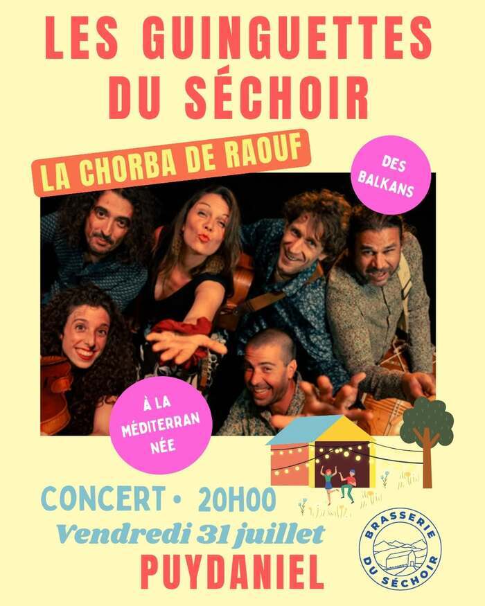 La Chorba de Raouf en Concert aux Guinguettes du Séchoir