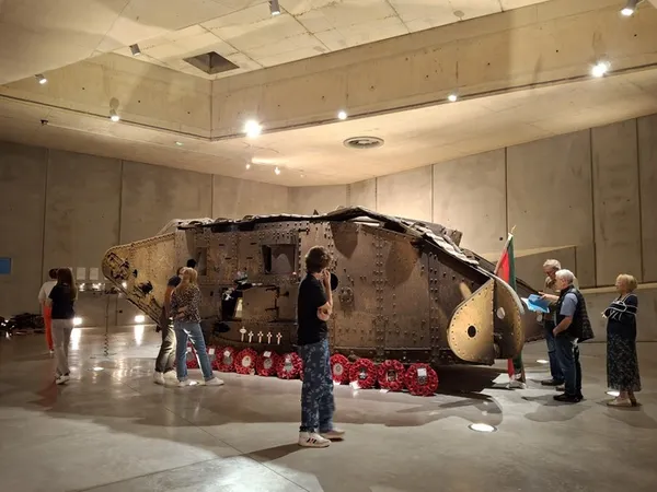 Visites guidées par l'association du Tank de Flesquières