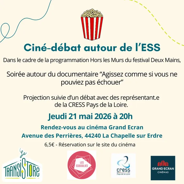 Agissez comme si vous ne pouviez pas échouer - Ciné-débat