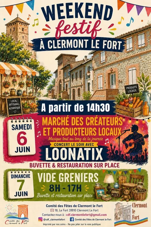 Marché, concert et Vide-Grenier