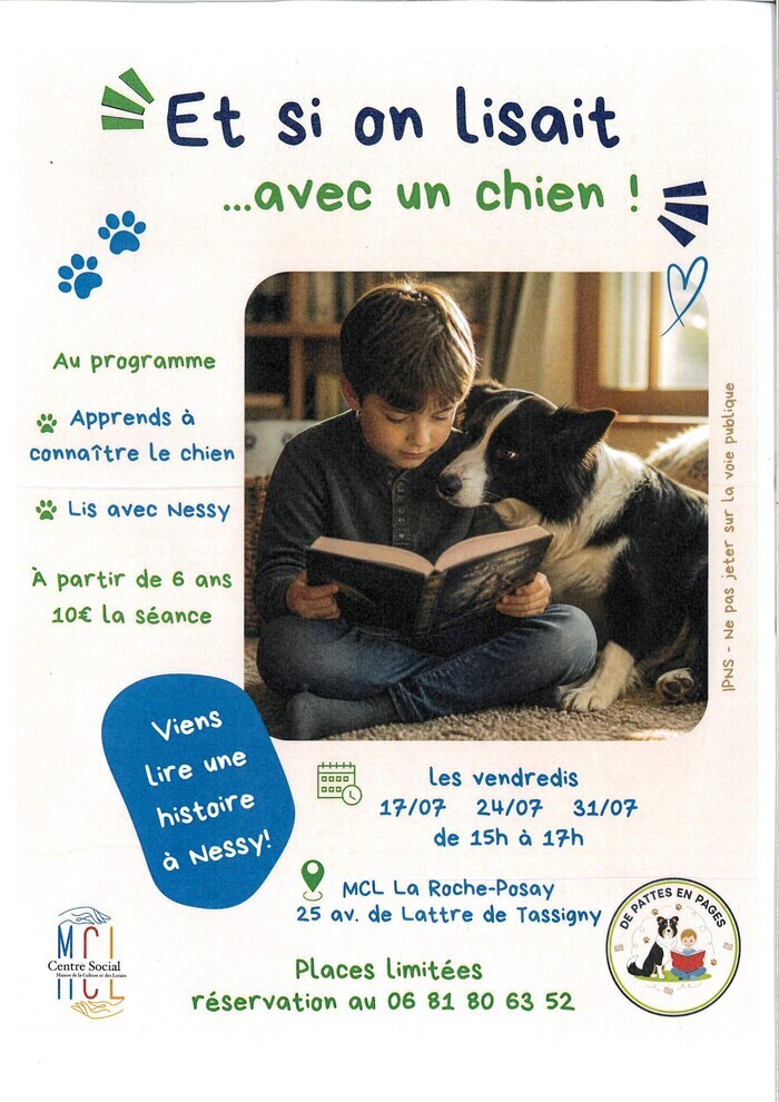 Et si on lisait... avec un chien !