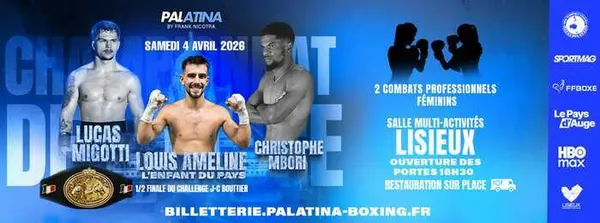 Gala de boxe - Championnat de France à Lisieux
